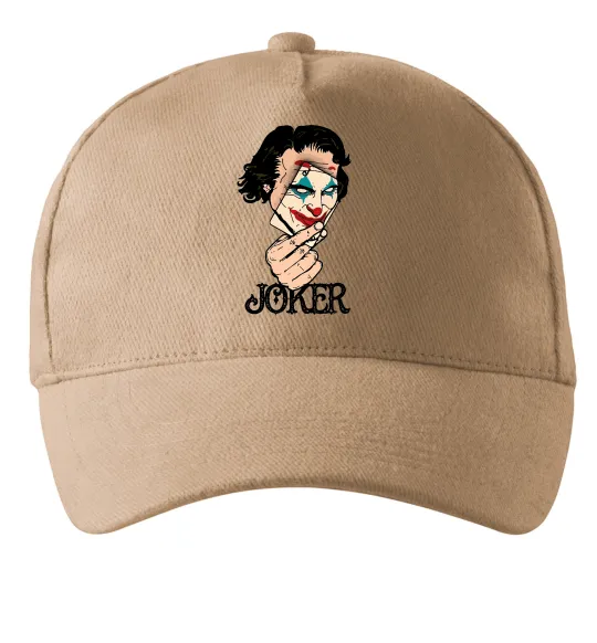 Кепка Joker card Песочный фото