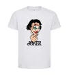 Детская футболка Joker card Белый фото