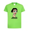 Детская футболка Joker card Лаймовый фото