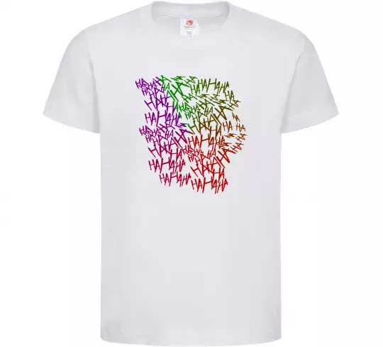 Детская футболка Joker Ha-ha-ha Белый фото