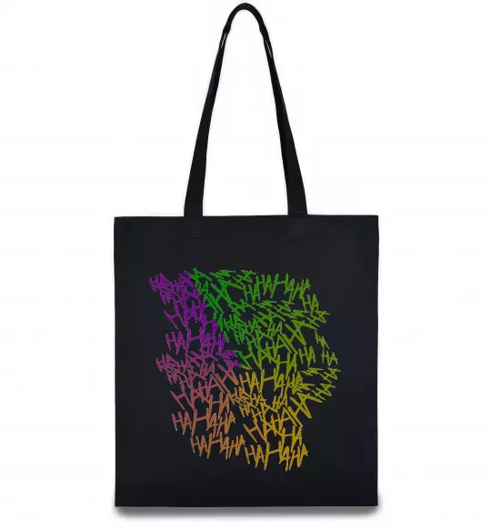 Эко-сумка Joker Ha-ha-ha Черный фото