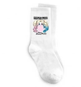 Носки Harley Quinn з жуйкою