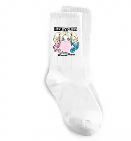 Шкарпетки Harley Quinn з жуйкою Білий фото