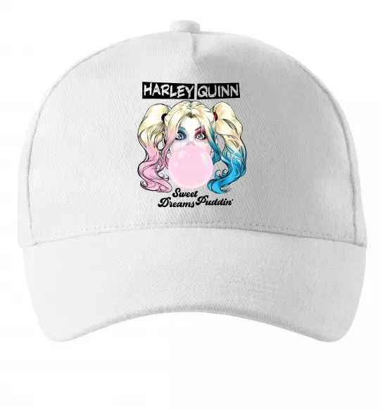 Кепка Harley Quinn з жуйкою Белый фото