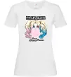 Женская футболка Harley Quinn з жуйкою Белый Женская футболка Harley Quinn з жуйкою Белый фото