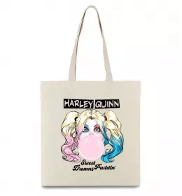 Эко-сумка Joker card Бежевый фото