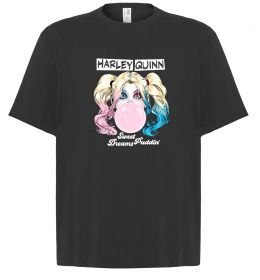 Футболка Оверсайз Harley Quinn з жуйкою