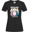 Женская футболка Harley Quinn з жуйкою Черный Женская футболка Harley Quinn з жуйкою Черный фото