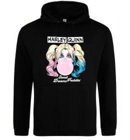 Чоловіча толстовка (худі) Harley Quinn з жуйкою