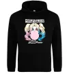 Чоловіча толстовка (худі) Harley Quinn з жуйкою Чорний фото