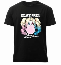 Чоловіча преміум футболка Harley Quinn з жуйкою