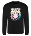 Свитшот Harley Quinn з жуйкою Черный фото