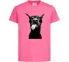 Дитяча футболка Доберман показує язик Яскраво-рожевий Дитяча футболка Доберман показує язик Яскраво-рожевий фото