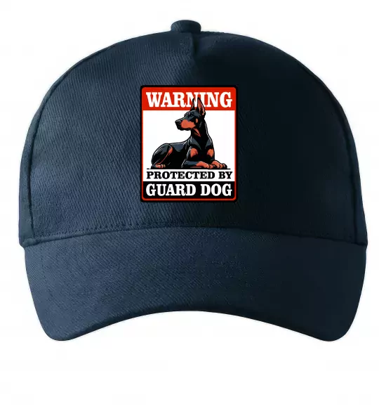 Кепка Warning Doberman Темно-синий фото