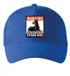 Кепка Warning Doberman Ярко-синий фото