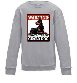 Детский Свитшот Warning Doberman