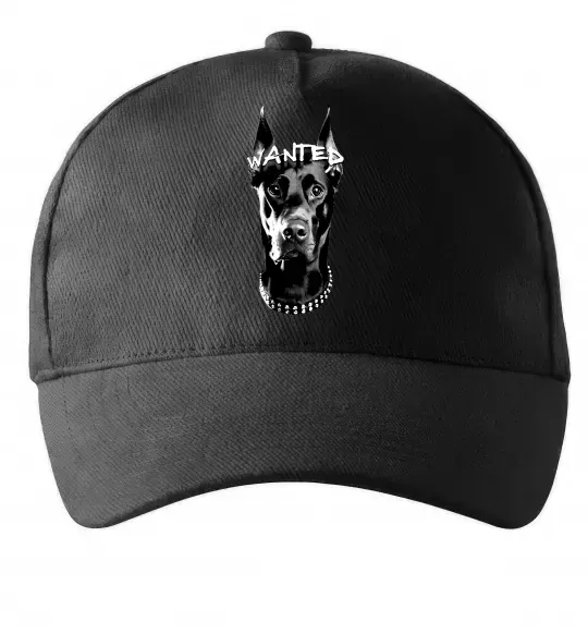 Кепка Wanted Доберман Чорний фото
