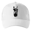 Кепка Wanted Доберман Білий фото
