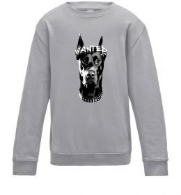 Детский Свитшот Wanted Доберман