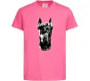 Детская футболка Wanted Доберман Ярко-розовый Детская футболка Wanted Доберман Ярко-розовый фото