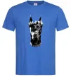 Мужская футболка Wanted Доберман Ярко-синий фото
