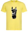 Мужская футболка Wanted Доберман Лимонный фото
