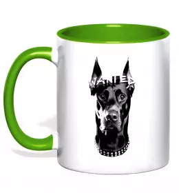 Чашка с цветной ручкой