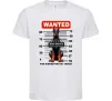 Детская футболка Doberman wanted Белый фото