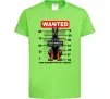 Детская футболка Doberman wanted Лаймовый фото
