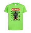 Дитяча футболка Doberman wanted Лаймовий фото