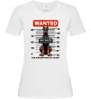 Женская футболка Doberman wanted Белый фото