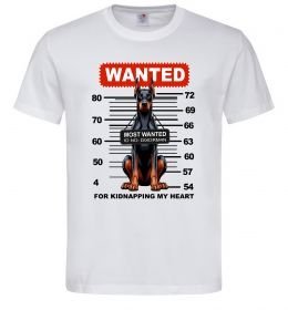Мужская футболка Doberman wanted