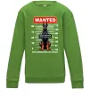 Дитячий світшот Doberman wanted Лаймовий фото