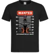 Чоловіча футболка Doberman wanted Чорний фото