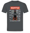 Чоловіча футболка Doberman wanted Графіт фото