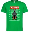 Чоловіча футболка Doberman wanted Зелений фото