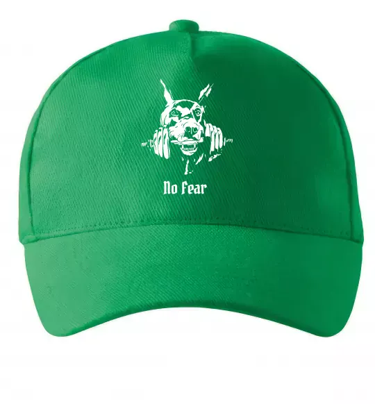 Кепка No fear doberman Зелений фото