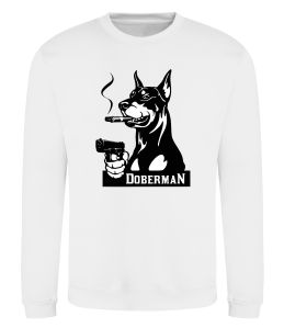 Свитшот Doberman with gun