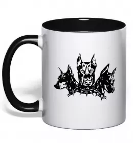 Чашка с цветной ручкой