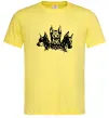 Чоловіча футболка Doberman trio Лимонний фото