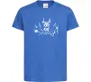 Детская футболка Doberman trio Ярко-синий фото