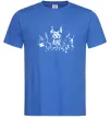 Чоловіча футболка Doberman trio Яскраво-синій фото