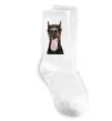 Шкарпетки Doberman tongue Білий фото
