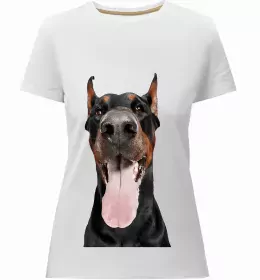 Женская премиум футболка