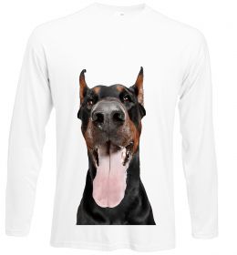 Лонгслив Doberman tongue