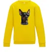 Детский Свитшот Doberman sunglasses Солнечно желтый фото