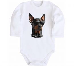 Детский боди Doberman sunglasses