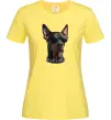 Женская футболка Doberman sunglasses Лимонный фото