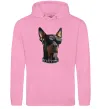 Мужская толстовка (худи) Doberman sunglasses Розовый фото