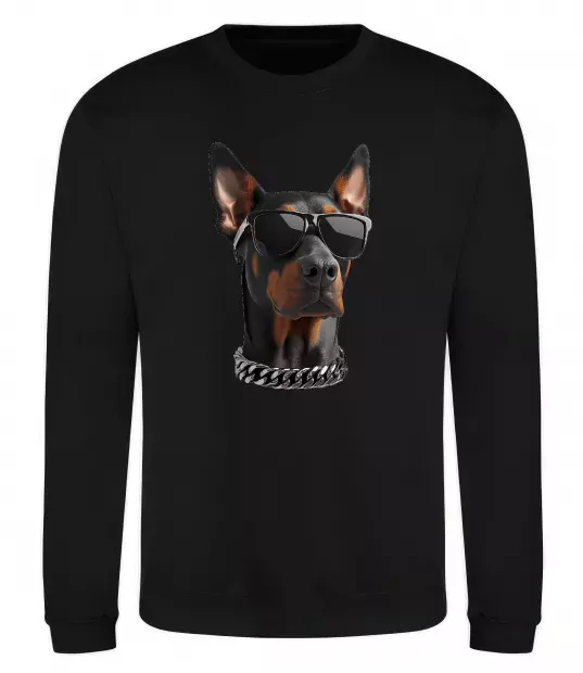 Свитшот Doberman sunglasses Черный фото